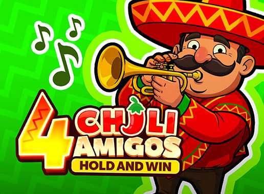 4 Chili Amigos: Hold and Win - Video Slot (Playson)