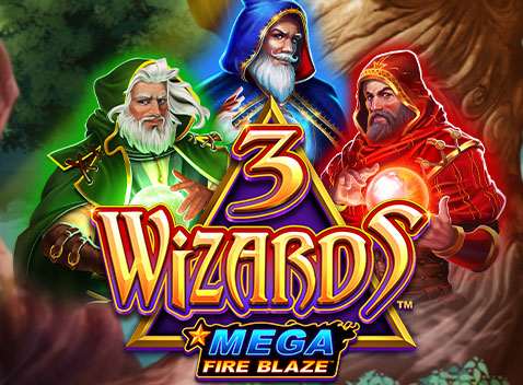 Mega Fire Blaze: 3 Wizards - Video Slot (Playtech)